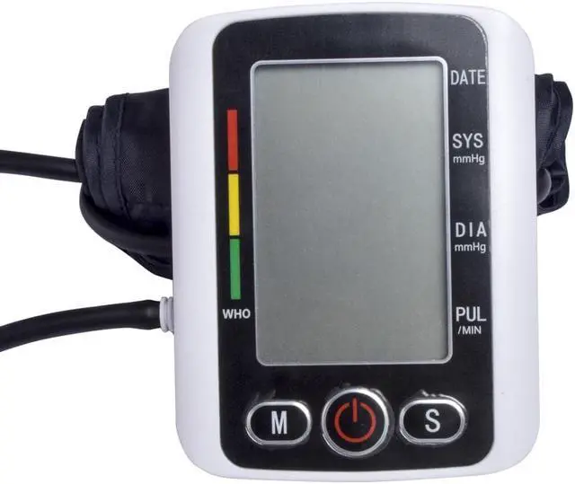 Alt view image 7 of 7 - TAKROL Blood Pressure Monitor Electronic Blood Pressure Meter Electronic Sphygmomanometer Arm Style Home Tonometer