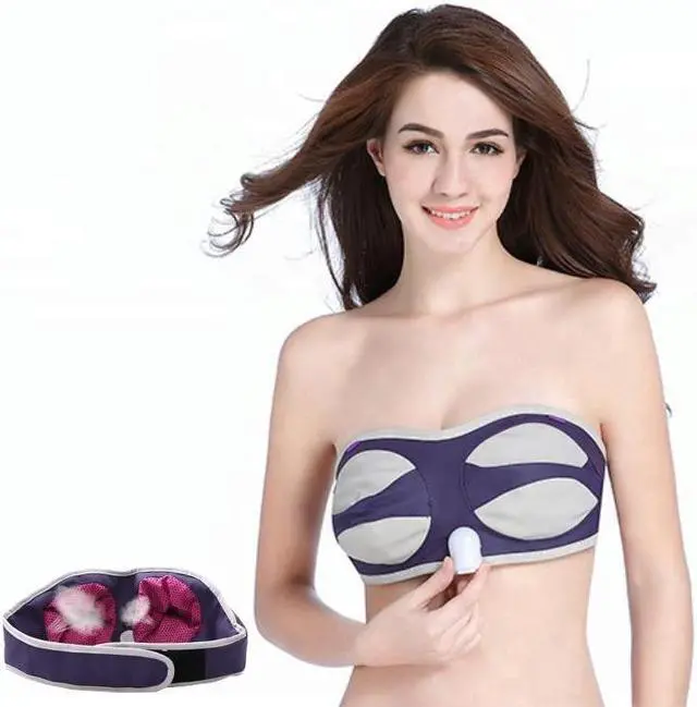 Alt view image 3 of 5 - TAKROL Electric Massager Breast Enhancement Device Breast Massager Breast Pump Beauty Improve Breast Sagging Breast Enlargement Bra