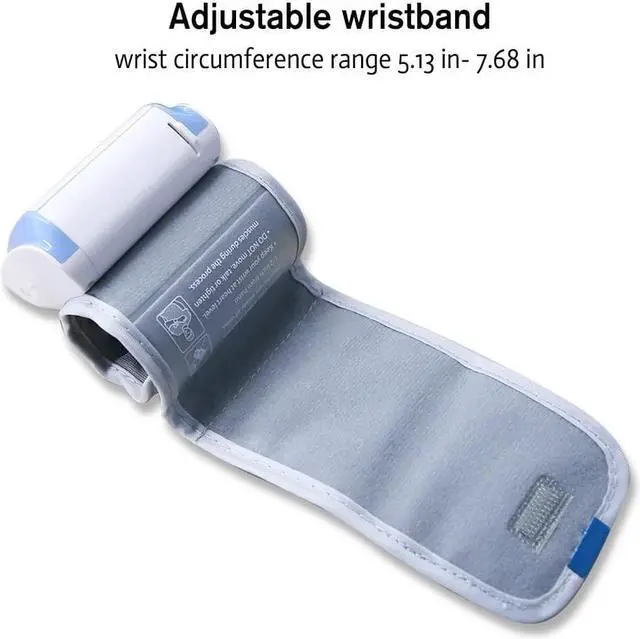 Alt view image 5 of 6 - TAKROL Tonometer Automatic Wrist Digital Blood Pressure Monitor Digital LCD Sphgmomanometer Heart Beat Rate Pulse Meter