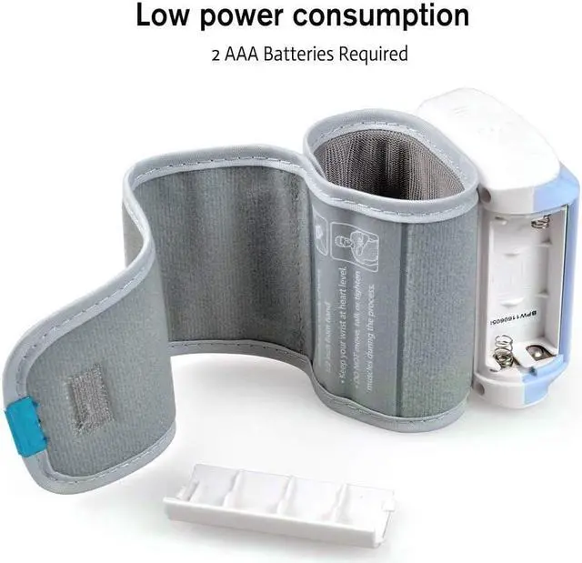 Alt view image 4 of 6 - TAKROL Tonometer Automatic Wrist Digital Blood Pressure Monitor Digital LCD Sphgmomanometer Heart Beat Rate Pulse Meter