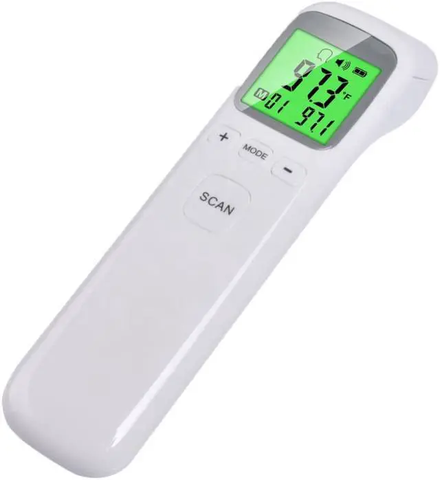 Alt view image 2 of 6 - TAKROL Ck-t1502 Portable Thermometer Infrared Forehead Thermometer Non-Contact Digital Thermometer with Fever Alert Function, 3 in 1 Digital Medical Infrared Thermometer for Baby, Adults