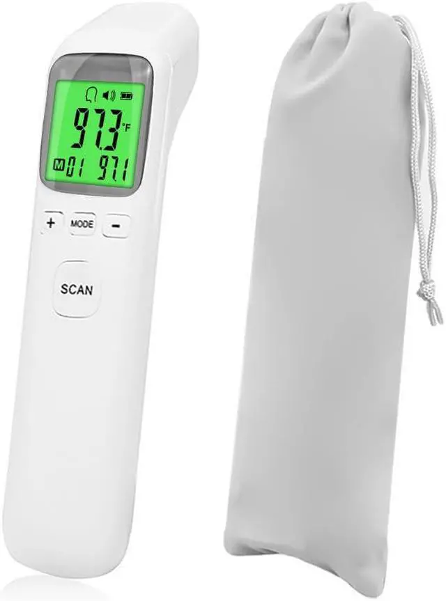 Alt view image 6 of 6 - TAKROL Ck-t1502 Portable Thermometer Infrared Forehead Thermometer Non-Contact Digital Thermometer with Fever Alert Function, 3 in 1 Digital Medical Infrared Thermometer for Baby, Adults