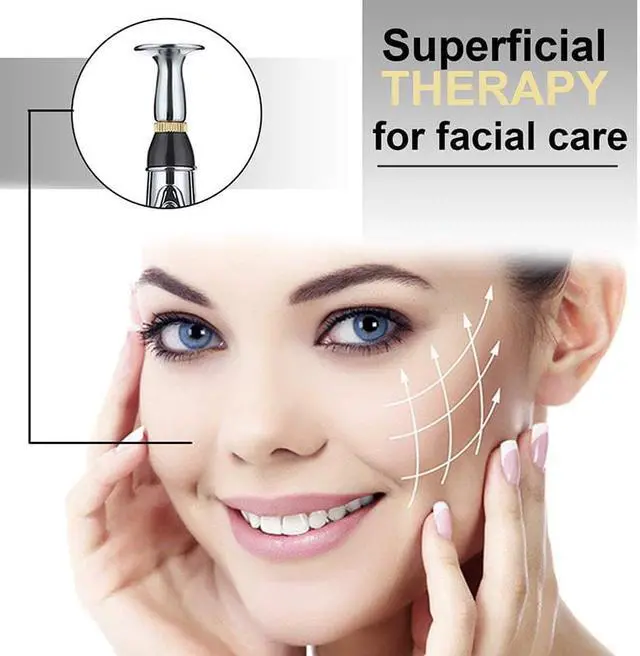 Alt view image 7 of 7 - TAKROL Electric Acupuncture Point Massage Pen Pain Relief Laser Therapy Electronic Meridian Energy Pen Face Body Back Neck Leg Massager