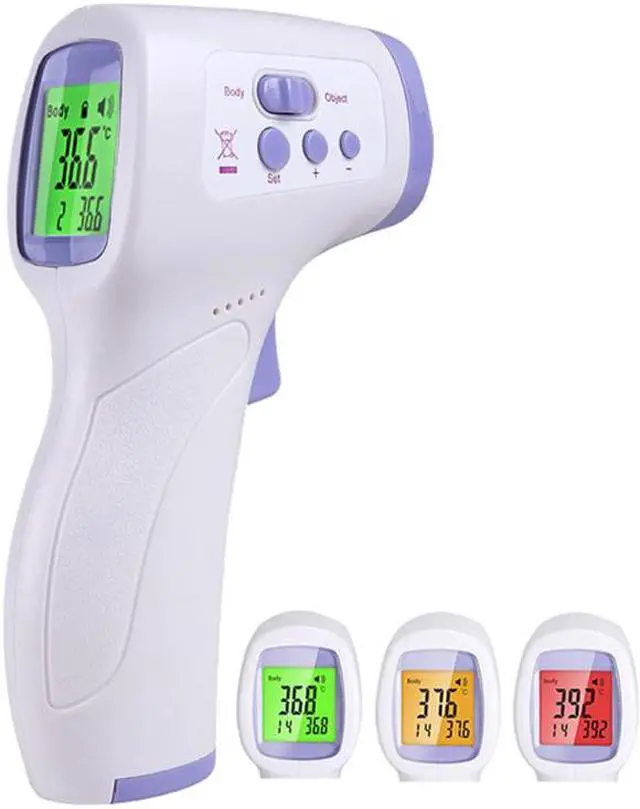 Main image of TAKROL Ck-t1501 Portable Thermometer Infrared Forehead Thermometer Non-Contact Digital Thermometer with Fever Alert Function, 3 in 1 Digital Medical Infrared Thermometer for Baby, Adults