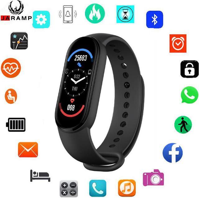 Main image of M6 Smart Watch Men Women Heart Rate Monitor Blood Pressure Fitness Tracker Smartwatch Sports Bracelet Clock For Xiaomi iOS