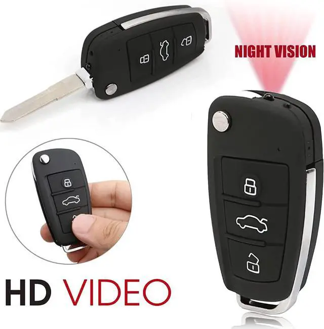 Alt view image 4 of 7 - 32G Car Key Spy Camera ,Hidden Camera with IR Night Vision Motion Detection, Spy Camera Hidden Camera with HD 1080P , Image 2560X1920, Nanny cam, Surveillance & Security Cameras for Dating