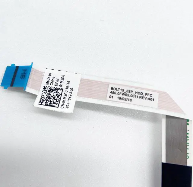 Alt view image 4 of 4 - HDD cable For Dell Inspiron 15 5584 laptop SATA Hard Drive HDD SSD Connector Flex Cable 01M2G0 450.0FW05.0011