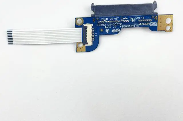 Alt view image 3 of 4 - HDD cable For HP 15-DA 15-DB 250 255 256 G7 TPN-C135 TPN-C136 laptop SATA Hard Drive HDD SSD Connector Flex Cable LS-G072P
