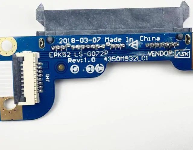 Alt view image 4 of 4 - HDD cable For HP 15-DA 15-DB 250 255 256 G7 TPN-C135 TPN-C136 laptop SATA Hard Drive HDD SSD Connector Flex Cable LS-G072P