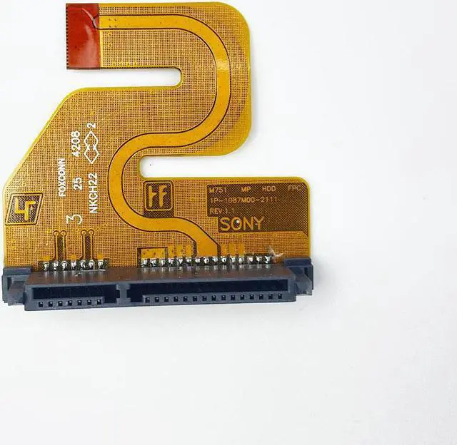 Alt view image 2 of 4 - HDD cable For Sony VAIO VGN-SR SR13 SR16 SR18 laptop SATA Hard Drive HDD SSD Connector Flex Cable 1P-1087M00-2111 M751 NKCH22
