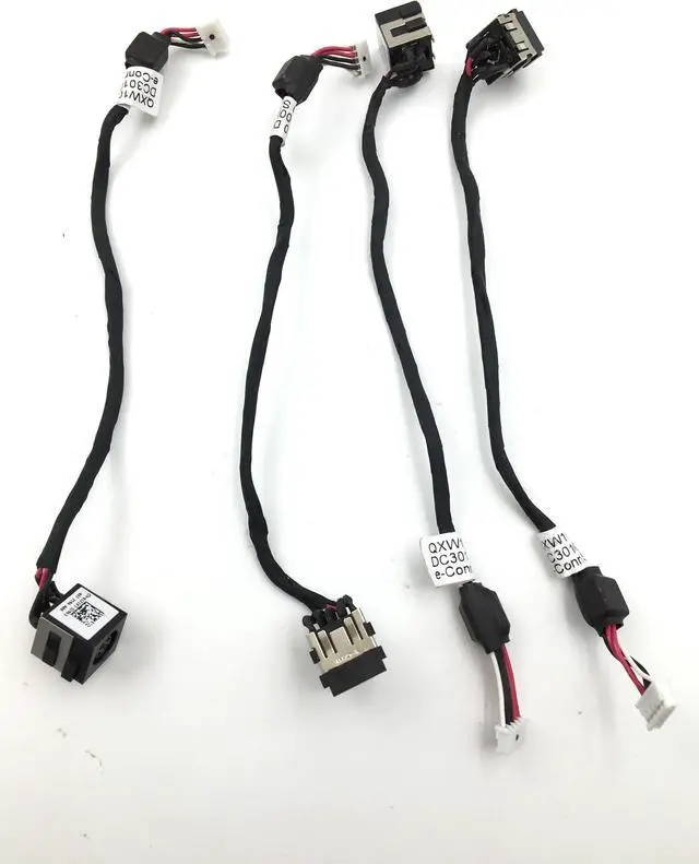 Main image of DC Power Jack with cable For Dell Latitude E5530 laptop DC-IN Flex Cable 0171XT DC30100H100 QXW10