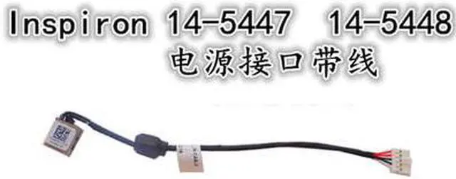 Alt view image 2 of 2 - DC Power Jack with cable For Dell Inspiron 14R 5457 5540 5542 5543 5545 5547 5548 5556 M5545 P39F laptop DC-IN Flex Cable