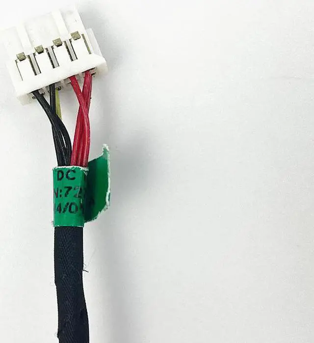 Alt view image 4 of 4 - DC Power Jack with cable For HP ProBook 640G1 640 G1 645 G1 645G1 laptop DC-IN Flex Cable 727812-YD1 727812-FD1 727812-SD1