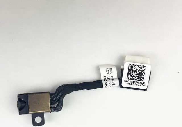Alt view image 2 of 4 - DC Power Jack with cable For Dell Inspiron 14 5590 5490 5580 5598 5588 5585 5480 5485 5488 5498 laptop DC-IN Flex Cable