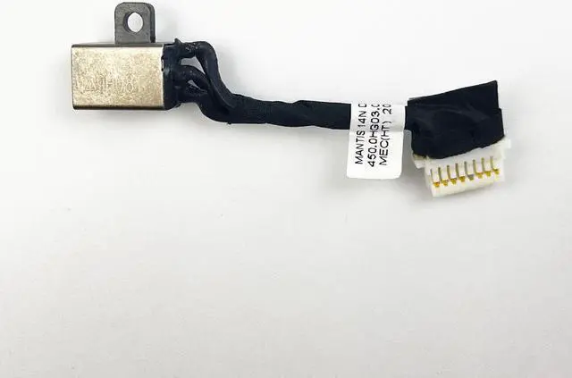 Alt view image 3 of 4 - DC Power Jack with cable For Dell Inspiron 14 5590 5490 5580 5598 5588 5585 5480 5485 5488 5498 laptop DC-IN Flex Cable