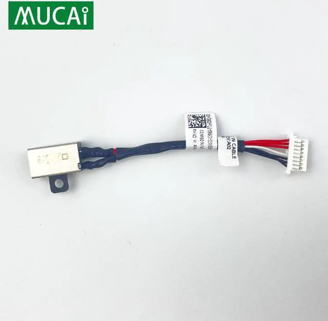 Main image of DC Power Jack with cable For Dell Inspiron 17 7778 7779 P30E 7378 7368 7405 5482 laptop DC-IN Charging Flex Cable 06VV22