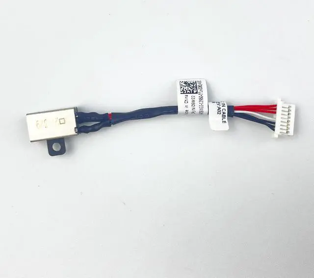 Alt view image 3 of 4 - DC Power Jack with cable For Dell Inspiron 17 7778 7779 P30E 7378 7368 7405 5482 laptop DC-IN Charging Flex Cable 06VV22