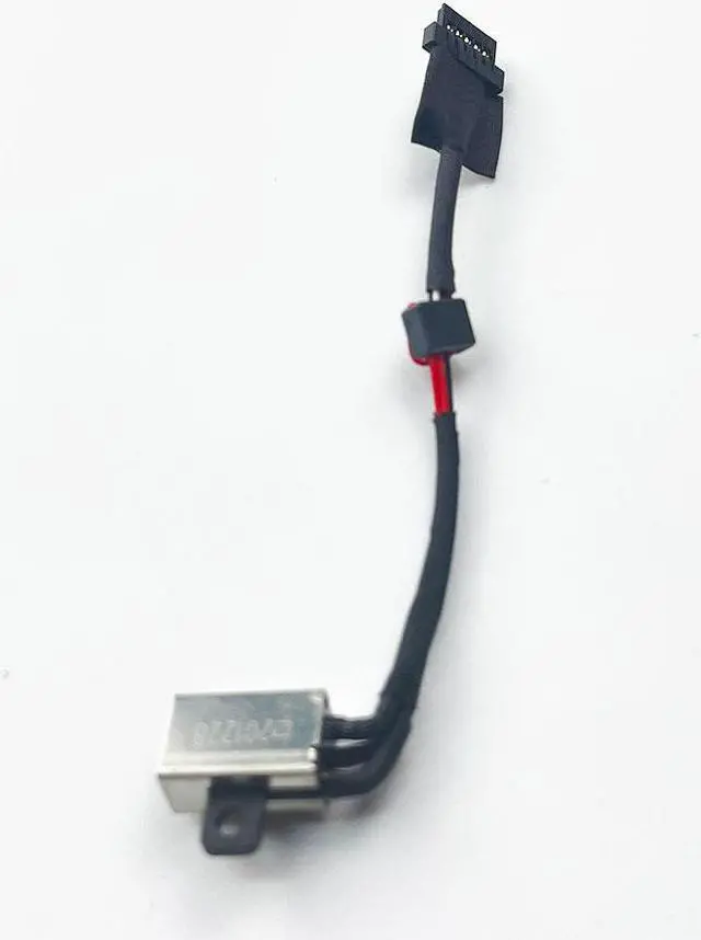 Alt view image 3 of 4 - DC Power Jack with cable For DELL  XPS 13 9360 00P7G3 laptop DC-IN Flex Cable