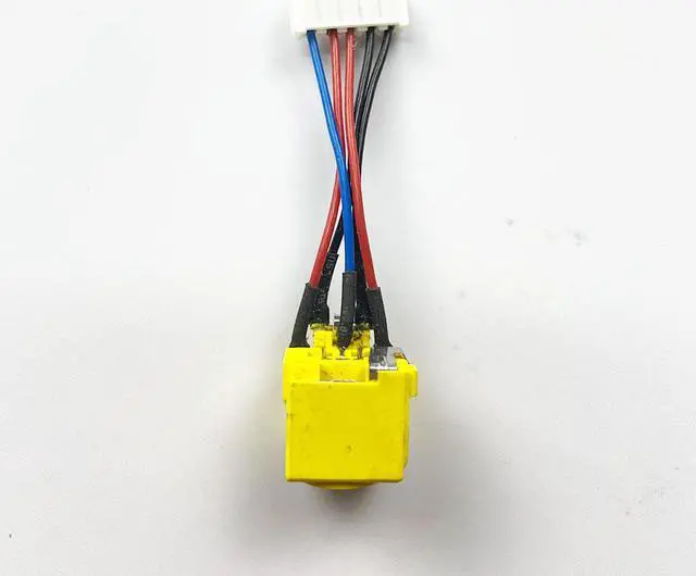 Alt view image 2 of 4 - DC Power Jack with cable For Lenovo IBM ThinkPad T400 R400 T60 R60 T61 T61P R61 laptop DC-IN Flex Cable