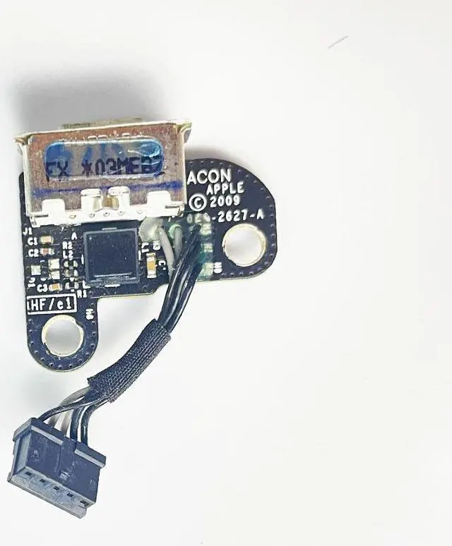 Alt view image 2 of 4 - DC Power board Jack with cable For Apple Macbook A1342 13 13.3 MC207 MC516 2009 2010 laptop DC-IN Flex Cable 820-2627-A 922-9176
