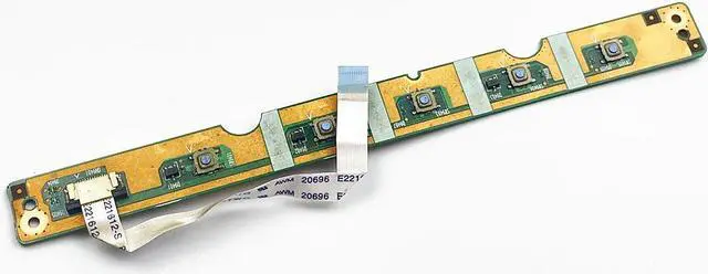 Alt view image 2 of 4 - For Toshiba L500D L500 L555 L555D L550D L505 L550 L505D laptop Power Button Board with Cable Repairing Accessories LS-4971P