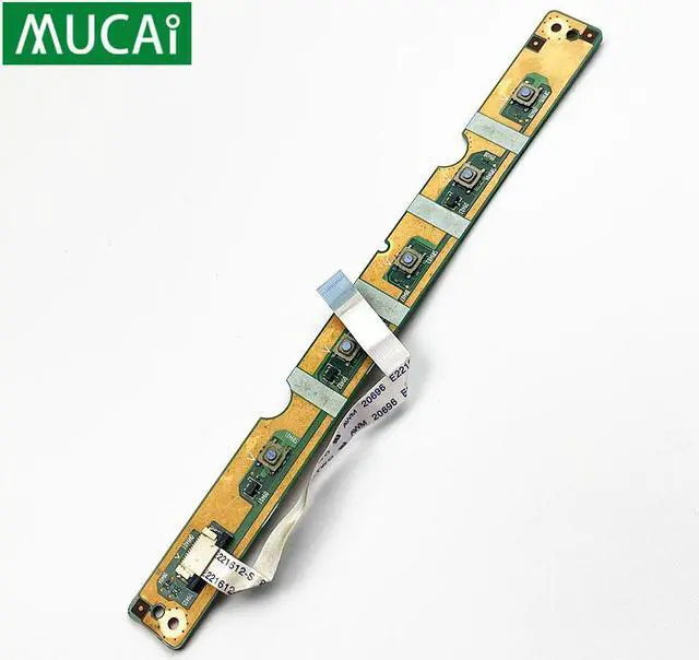 Main image of For Toshiba L500D L500 L555 L555D L550D L505 L550 L505D laptop Power Button Board with Cable Repairing Accessories LS-4971P