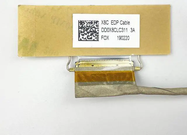 Alt view image 3 of 4 - Video screen Flex cable For HP PROBOOK 450 G5 451 G5 455 G5 laptop LCD LED Display Ribbon Camera cable DD0X8CLC311