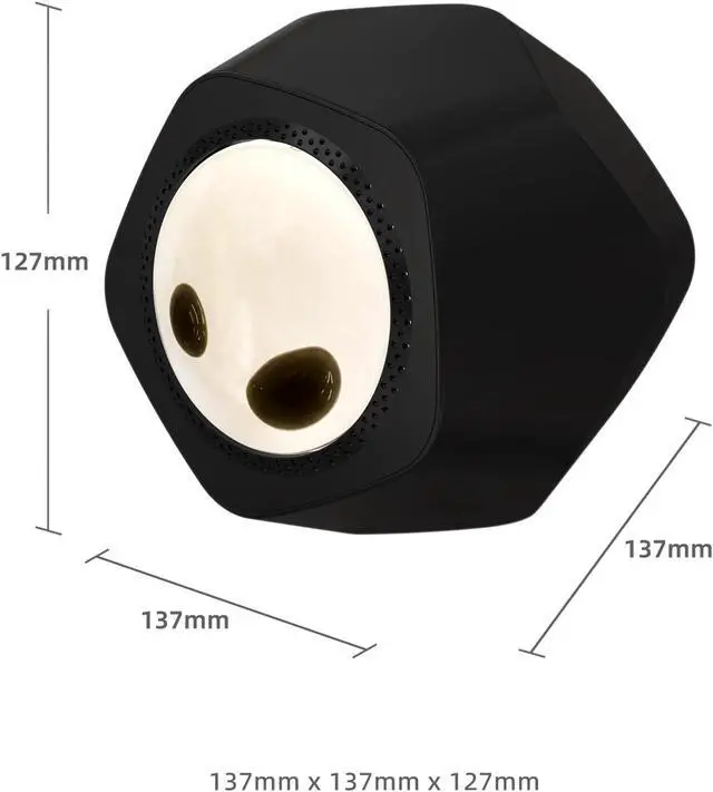 Alt view image 4 of 7 - Ferrofluid Sound Visualizer,Dancing Ferrofluid Speaker,Ferrite Speaker Music Companion, Magnetic Fluid Toys, Desktop Decorations, Birthday Gifts Gray