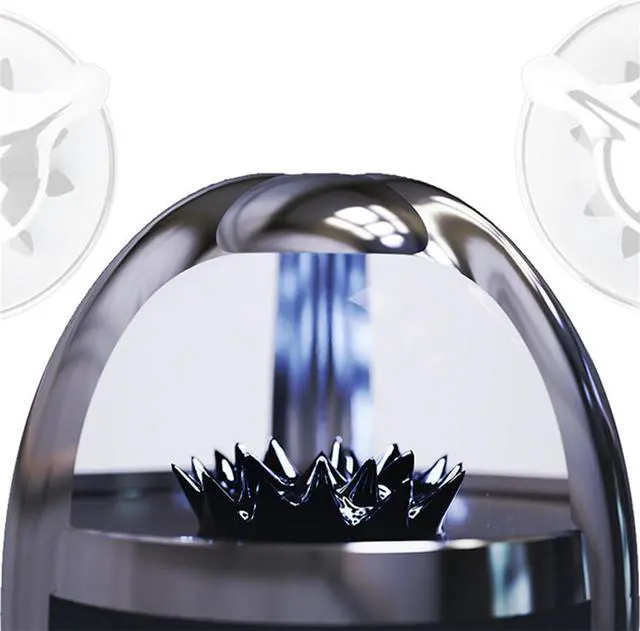 Alt view image 4 of 7 - Dancing ferrofluid Speaker Bluetooth 5.0 Wireless Speaker with Music Rhythm Magnetic Fluid Speaker Ferrofluid Display Lamp, Magnet Liquid Toy, Desktop Decor