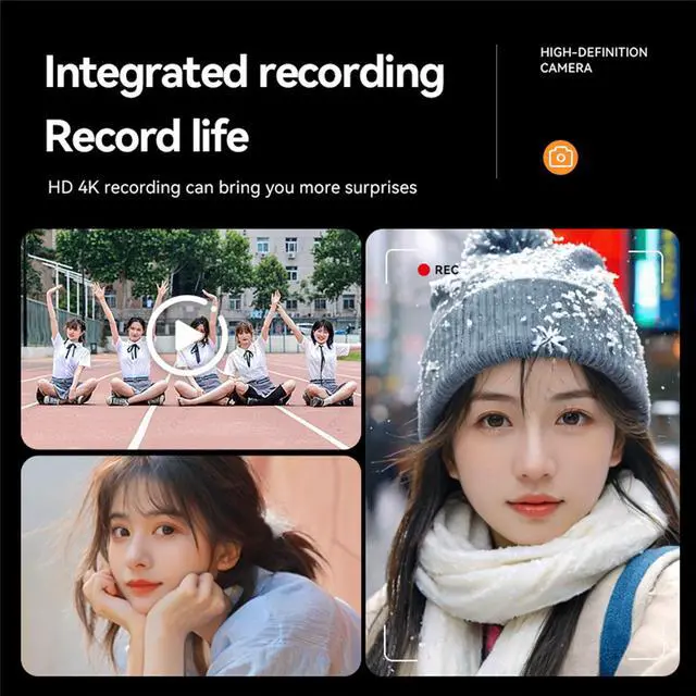 Alt view image 5 of 7 - Digital Camera FHD 4K 50MP with 32GB Card 16X Zoom Anti Shake Compact Portable Small Cameras for Photography Point and Shoot Camera Gift for Student Teen Beginner