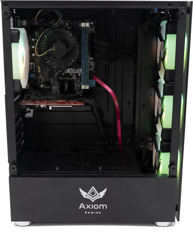 Alt view image 2 of 5 - Axiom Gaming PC, Desktop Computer, Mid Tower, Intel i5, 8GB RAM, 512GB SSD, GTX 650, Wi-Fi, New