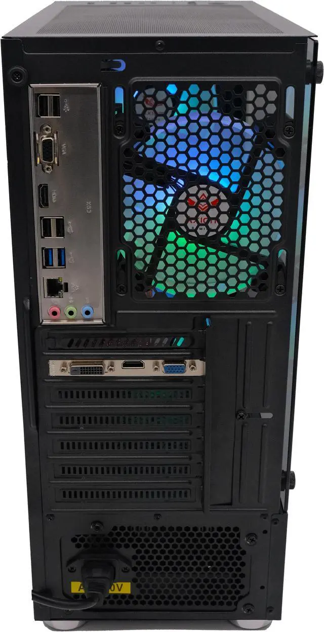 Alt view image 5 of 5 - Axiom Gaming PC, Desktop Computer, Mid Tower, Intel i5, 8GB RAM, 512GB SSD, GTX 650, Wi-Fi, New