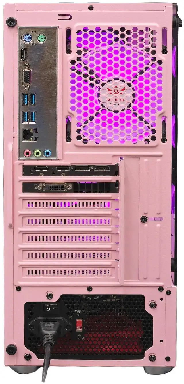 Alt view image 7 of 7 - Axiom Gaming PC Stardust, AMD Ryzen 5, 16GB RAM, 512GB SSD, AMD Radeon RX 580 8GB GDDR5, Wi-Fi, Windows 11 Home