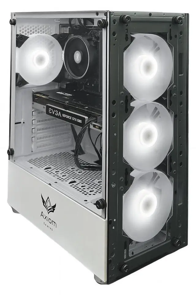 Alt view image 3 of 7 - Axiom Gaming PC Astrolight, AMD Ryzen 5, 16GB RAM, 512GB SSD, NVIDIA GeForce GTX 1080 8GB GDDR5X, Wi-Fi, Windows 11 Home