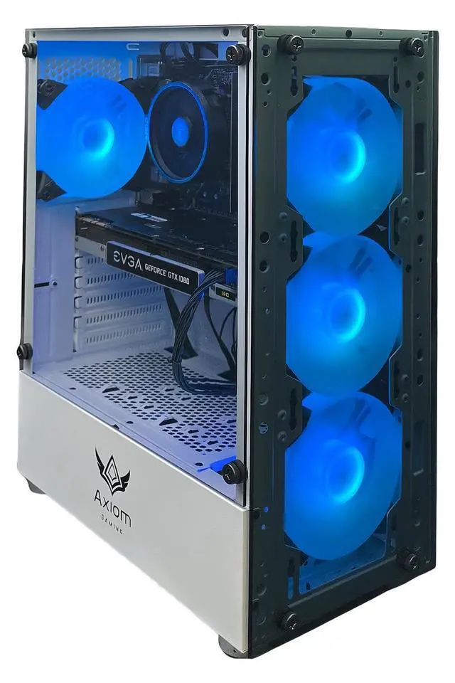 Alt view image 4 of 7 - Axiom Gaming PC Astrolight, AMD Ryzen 5, 16GB RAM, 512GB SSD, NVIDIA GeForce GTX 1080 8GB GDDR5X, Wi-Fi, Windows 11 Home