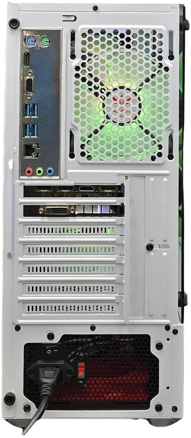 Alt view image 7 of 7 - Axiom Gaming PC Astrolight, AMD Ryzen 5, 16GB RAM, 512GB SSD, NVIDIA GeForce GTX 1080 8GB GDDR5X, Wi-Fi, Windows 11 Home