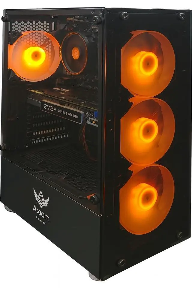 Alt view image 5 of 7 - Axiom Gaming PC Oblivion, AMD Ryzen 5, 16GB RAM, 512GB SSD, NVIDIA GeForce GTX 1080 8GB GDDR5X, Wi-Fi, Windows 11 Home