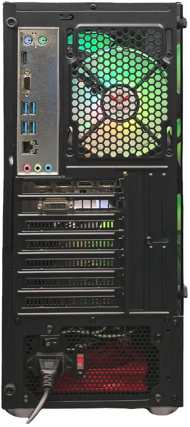Alt view image 7 of 7 - Axiom Gaming PC Oblivion, AMD Ryzen 5, 16GB RAM, 512GB SSD, NVIDIA GeForce GTX 1080 8GB GDDR5X, Wi-Fi, Windows 11 Home