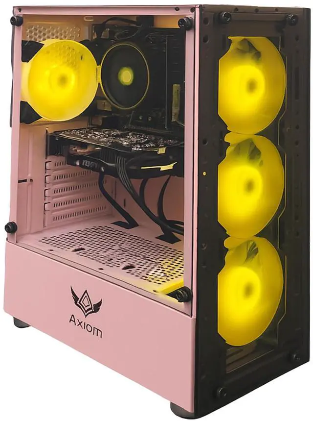 Alt view image 4 of 7 - Axiom Gaming PC Starbloom, AMD Ryzen 5, 16GB RAM, 512GB SSD, NVIDIA GeForce GTX 1060 6GB GDDR5, Wi-Fi, Windows 11 Home