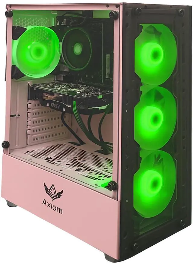 Alt view image 5 of 7 - Axiom Gaming PC Starbloom, AMD Ryzen 5, 16GB RAM, 512GB SSD, NVIDIA GeForce GTX 1060 6GB GDDR5, Wi-Fi, Windows 11 Home