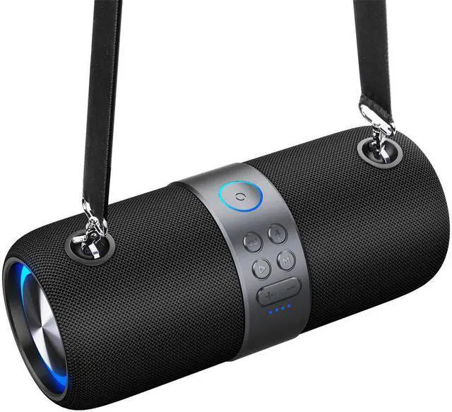 Alt view image 5 of 5 - Maxwest BT11 - Portable Bluetooth Speaker, Powerful Sound and Deep Bass, IPX6 Waterproof, 15 Hours of Playtime, Powerbank, Maxwest Link Pairing TWS