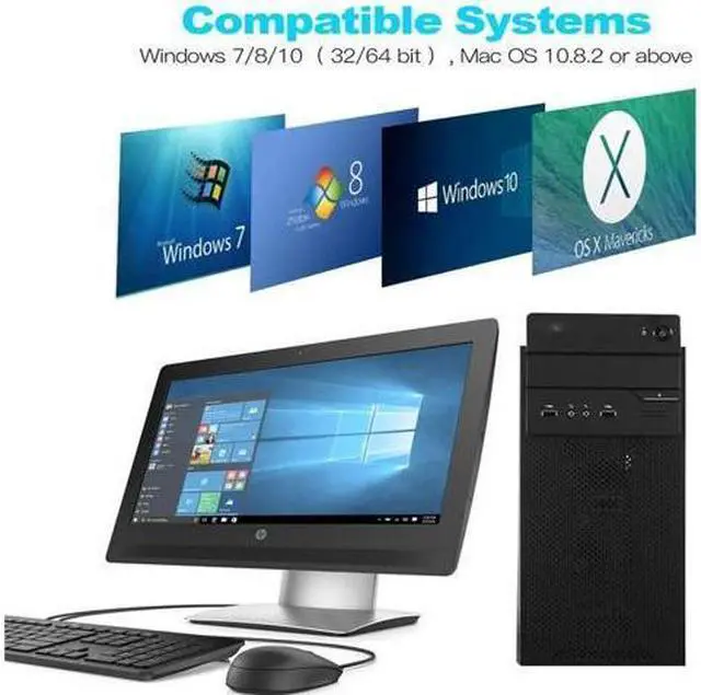 Alt view image 6 of 7 - PCI-E to USB 3.0 7-Port(2X USB-C - 5X USB-A ) Expansion Card ,PCI Express USB Add in Card , Internal USB3 Hub Converter for Desktop PC Host Card Support Windows 10/8/7/XP and MAC OS 10.8.2 Above