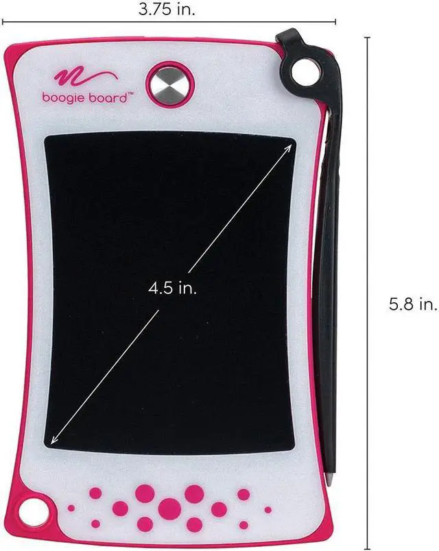Alt view image 2 of 5 - Boogie Board Jot Pocket Reusable Writing Tablet - Pink