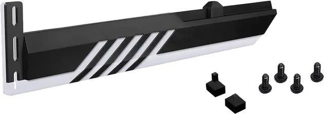 Alt view image 2 of 6 - Adiven updated 5V 3-pin Addressable RGB Graphics Card GPU Brace Support Holder,GPU Holder Brace Graphics Card Support,Support Video Card Sag Holder/Holster Bracket