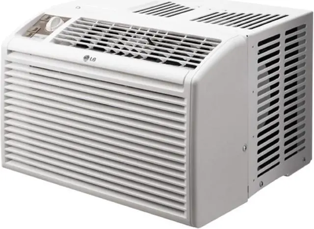 Alt view image 6 of 18 - LG 5,000 BTU Window Air Conditioner with Manual Controls, 115V, White