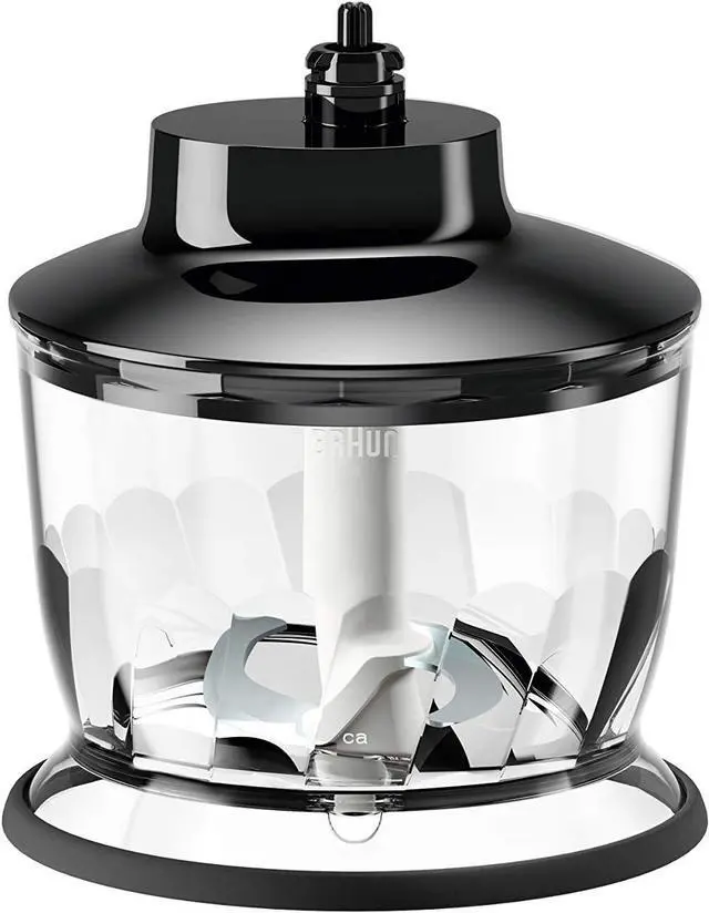 Alt view image 6 of 7 - Braun MultiMix 5 Hand Mixer, 350W Electric Mixer with Chopper, SmartMix Tech, 9-Speed + Turbo, MultiWhisk, Dough Hooks, Soft-Grip Handle, Lightweight Design, Black