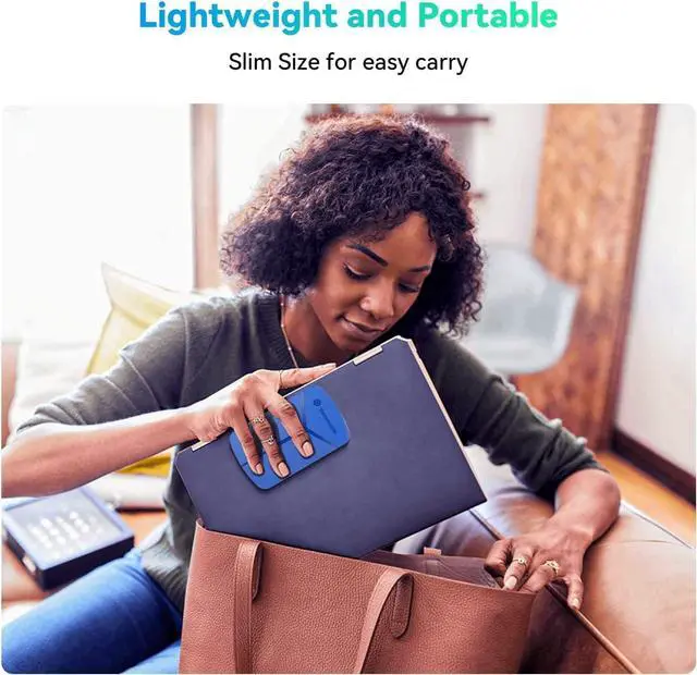 Alt view image 3 of 5 - Yottamaster Hard Drive Enclosure 2.5 Inch USB C 3.1 6Gbps External Hard Drive Enclosure for 7 mm 2.5 Inch HDD/SSD with UASP & Trim, Tool-Free SSD Enclosure with USB C 3.1 Cable (C to A Cable)-Blue