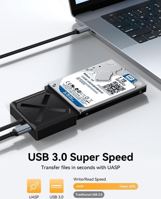 SATA to USB Adapter - IDsonix USB 3.0 to 3.5