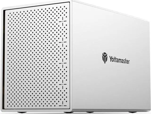 Main image of Yottamaster 5 Bay 2.5 & 3.5 Inch SATA Hard Drive Enclosure, 6Gbps USB C HDD/SSD Enclosure with Fan, Up to 80TB(5x16TB) Direct Attached Storage (DAS) for Data Backup NAS Expansion [PS500C3]