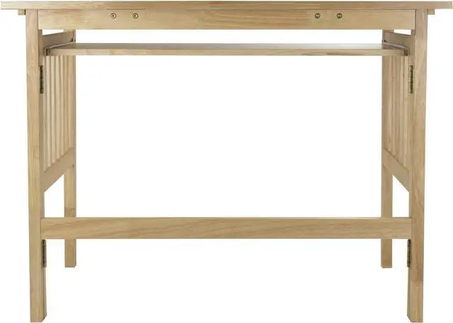 Alt view image 6 of 7 - Winsome Wood Mission Home Office, Natural, 40.0 x 20.0 x 30.0